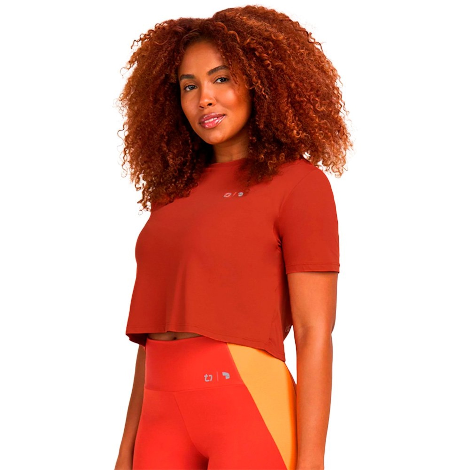 Cropped Alto Giro Tulipa - Feminino - Foto 1