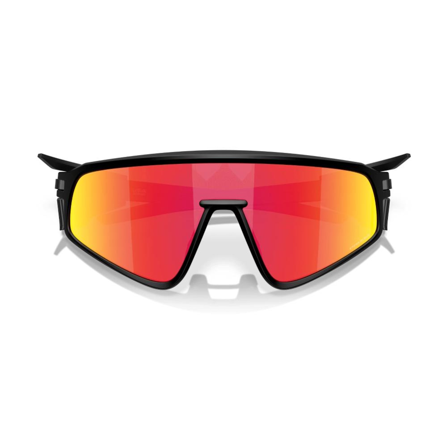 Óculos de Sol Oakley Latch Panel Matte Black Prizm Ruby - Unissex - Foto 1