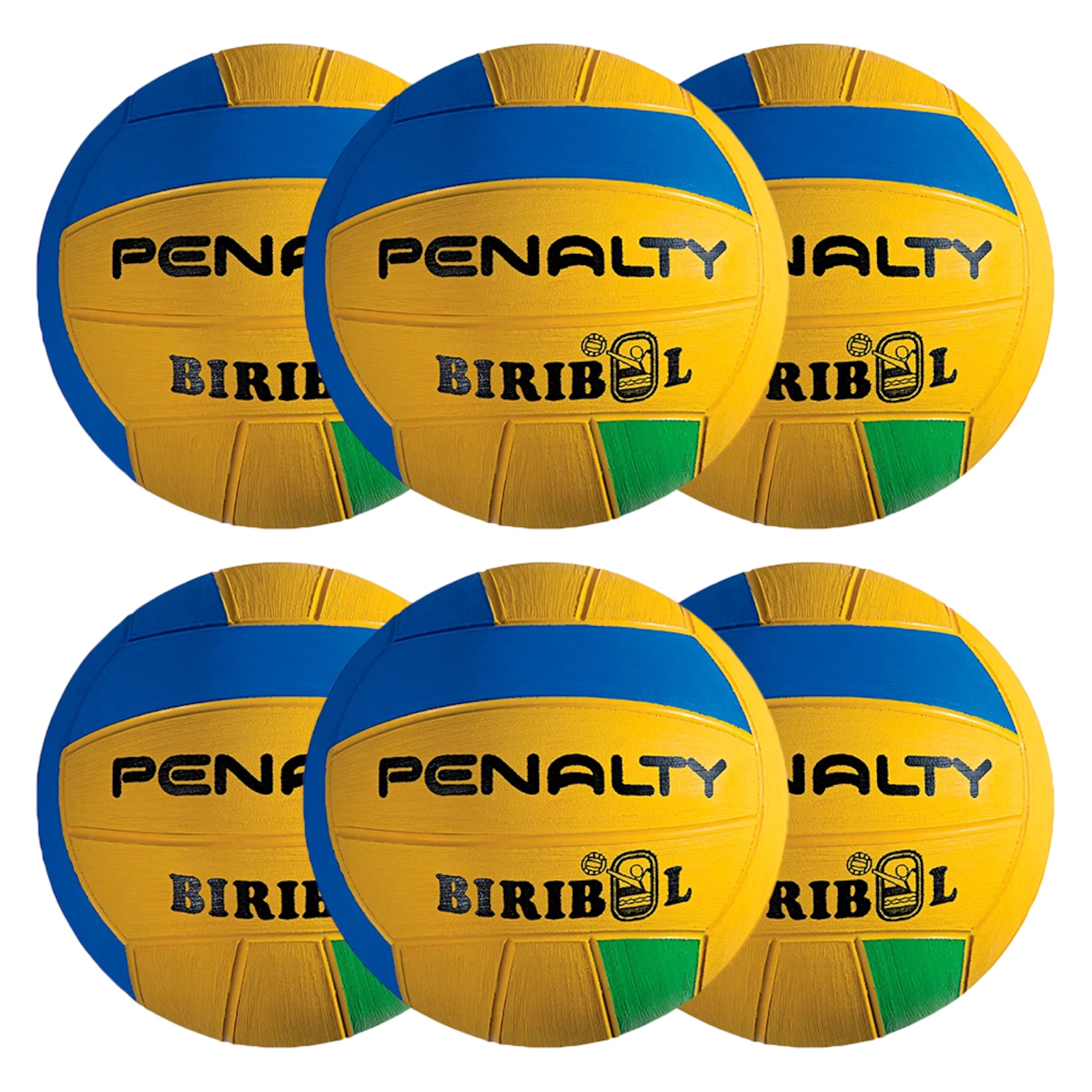 Bola de Biribol Penalty Viii - 6 Unidades - Foto 1