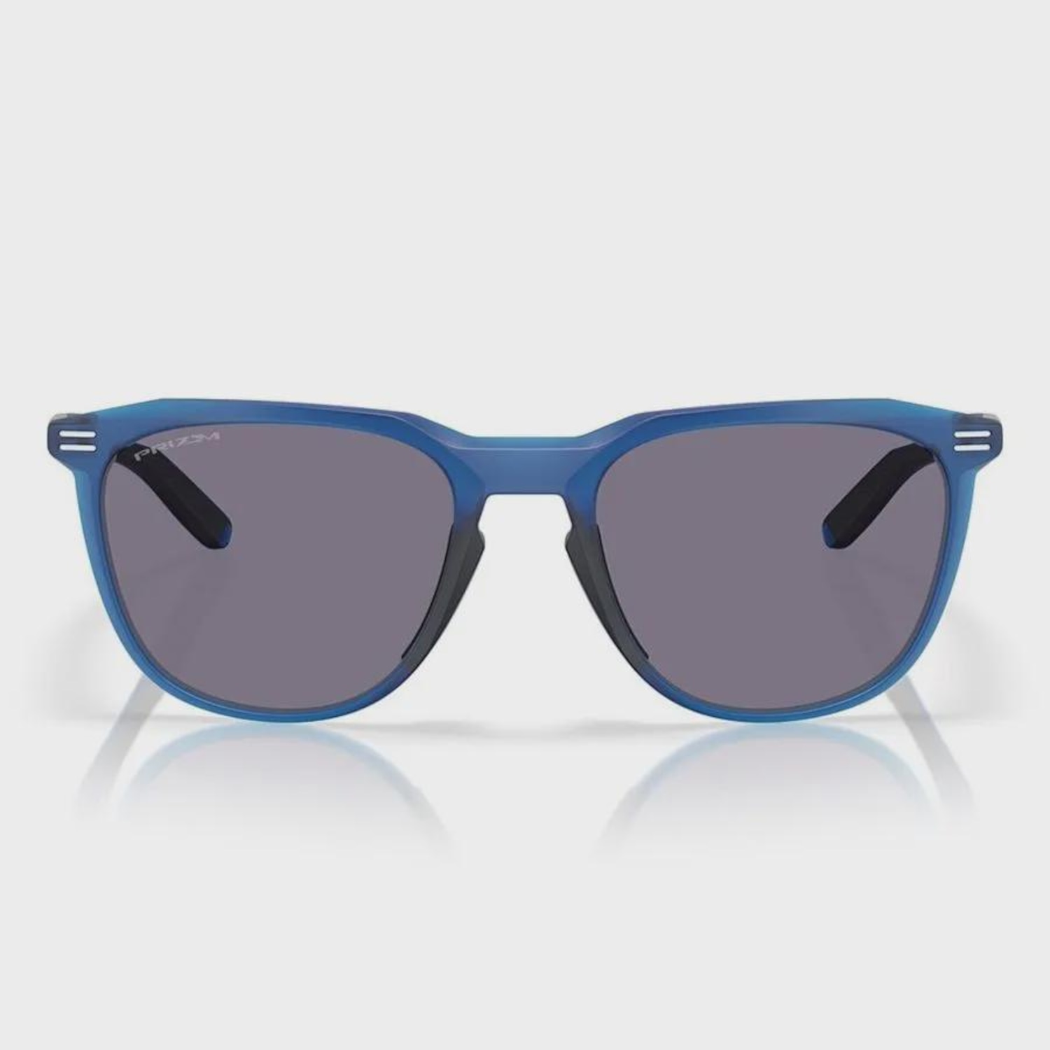 Óculos de Sol Oakley Unissex Thurso Matte Trans Blue Prizm Blue - Foto 3