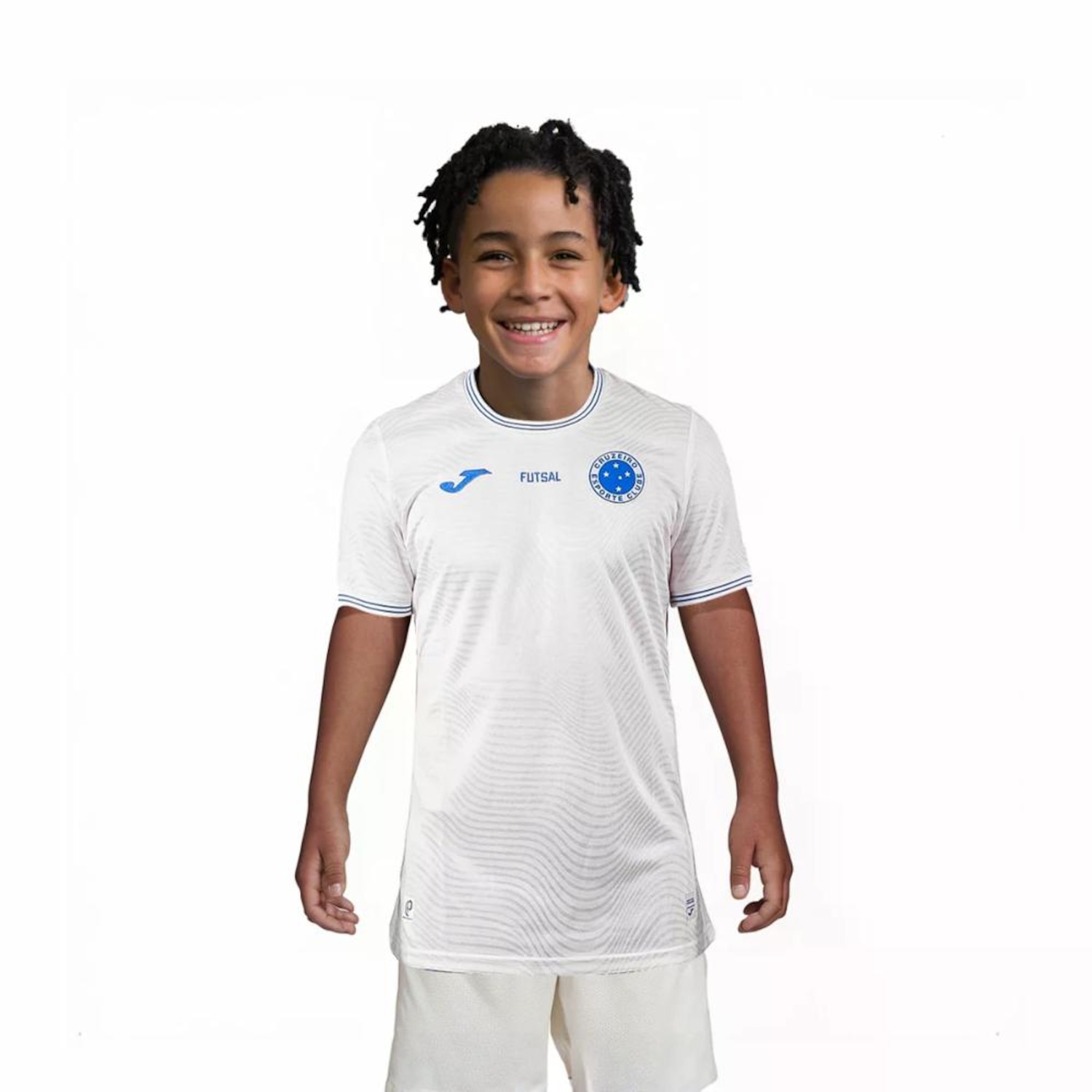Camisa do Cruzeiro 25 Joma Futsal - Infantil - Foto 1