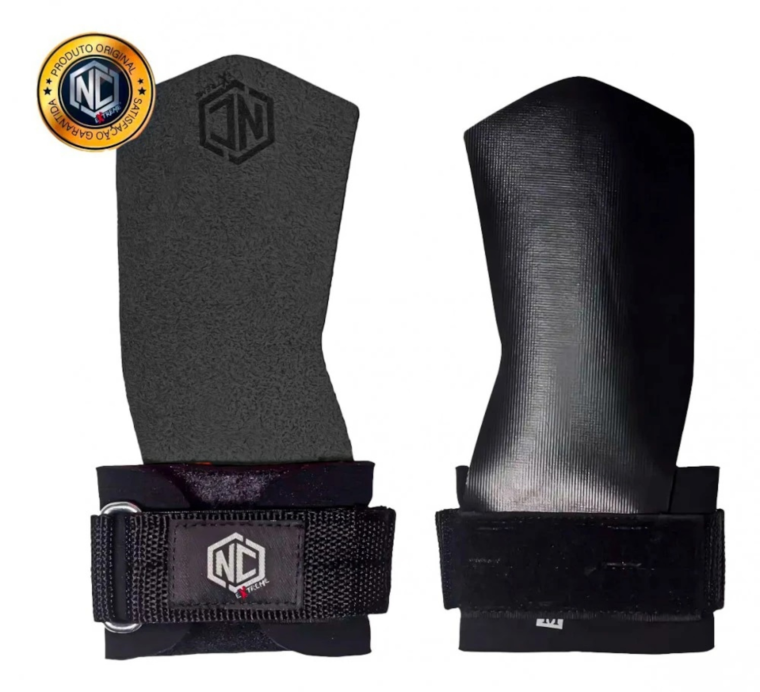 Luva Palmar Hand Grip Duo Face Nc Extreme - Foto 1