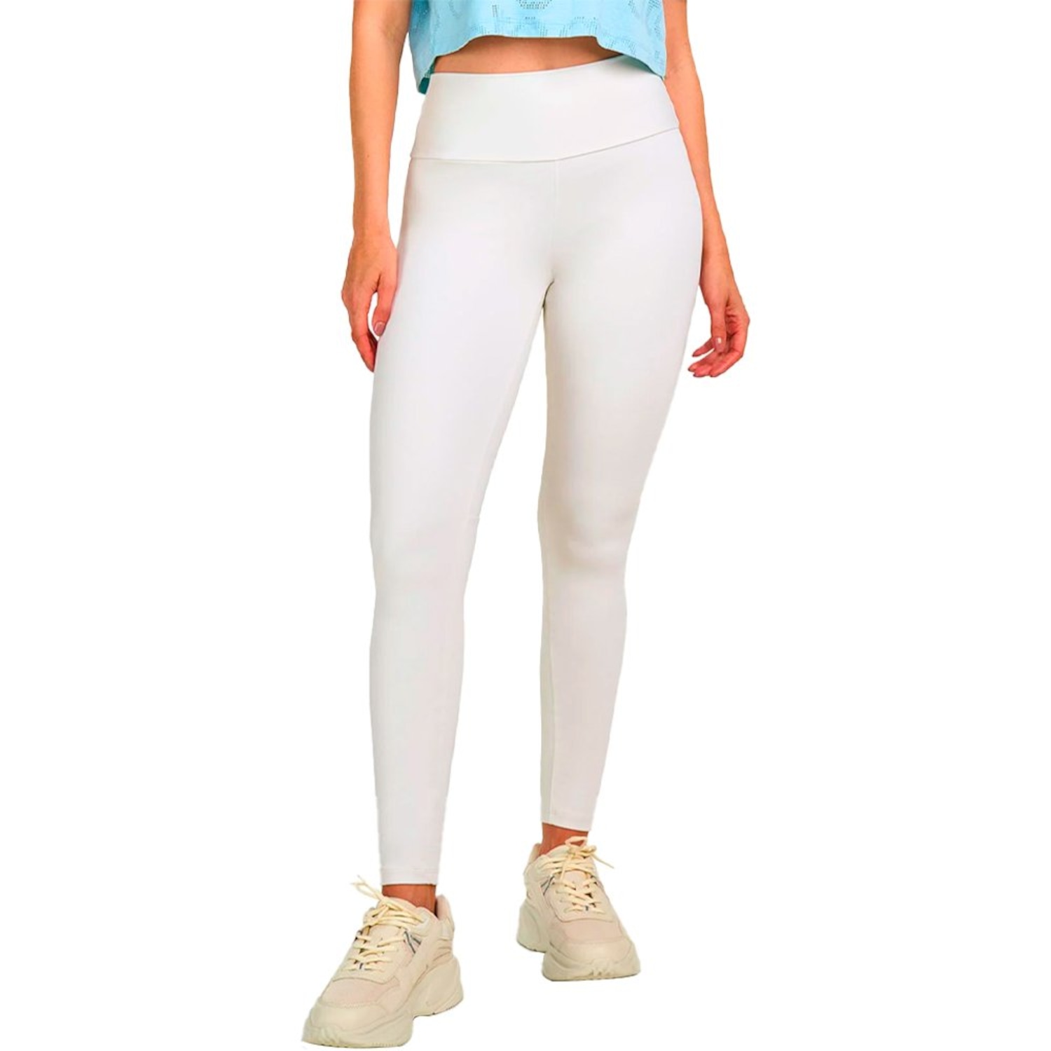 Calça Legging Alto Giro Essential - Feminina - Foto 3
