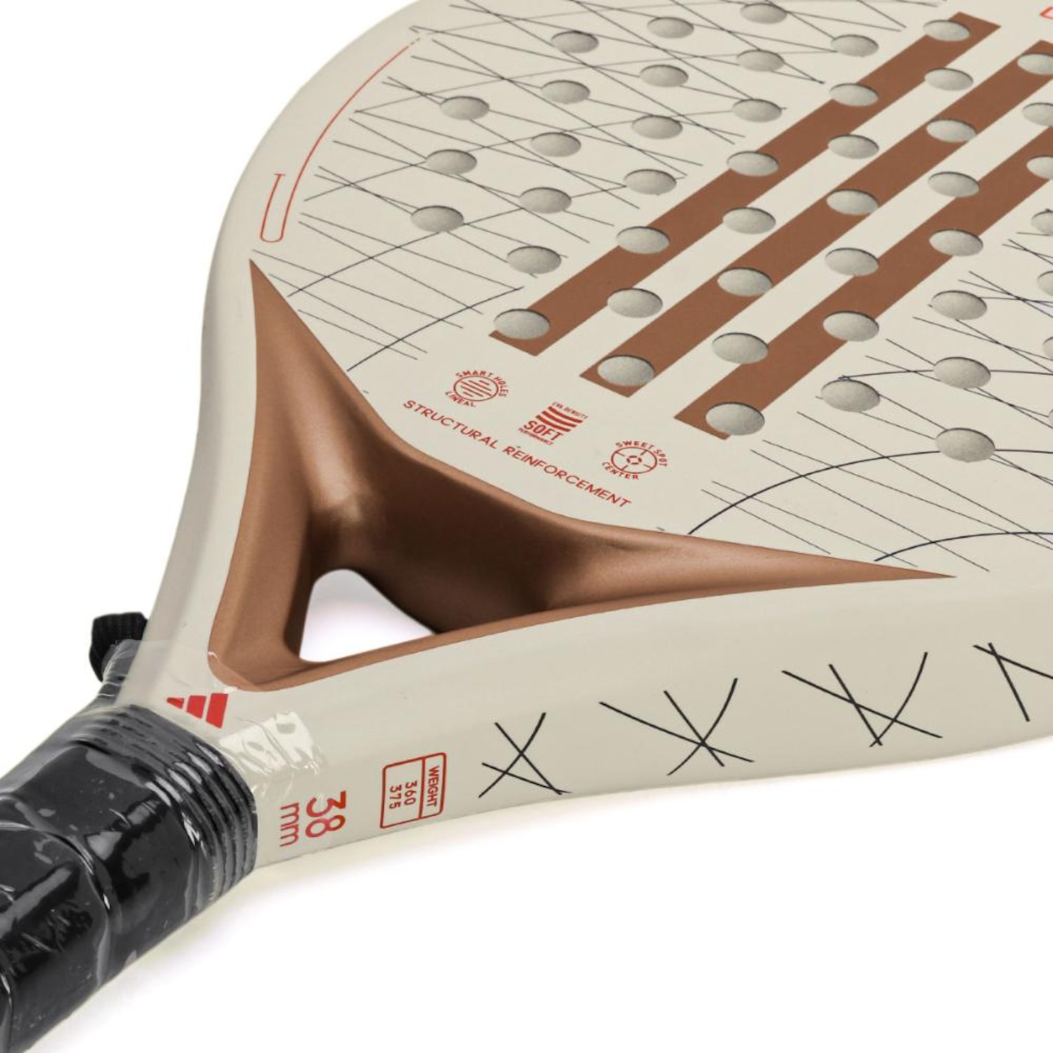 Raquete de Padel adidas Drive 3.3 Vintage - Foto 3