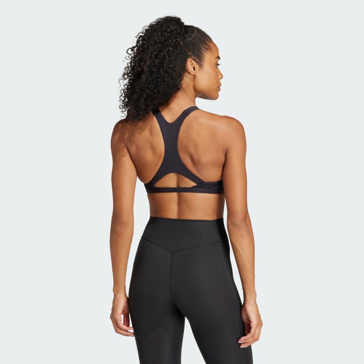 Top Fitness Suporte Leve adidas Aeroimpact Luxe - Feminino - Foto 3