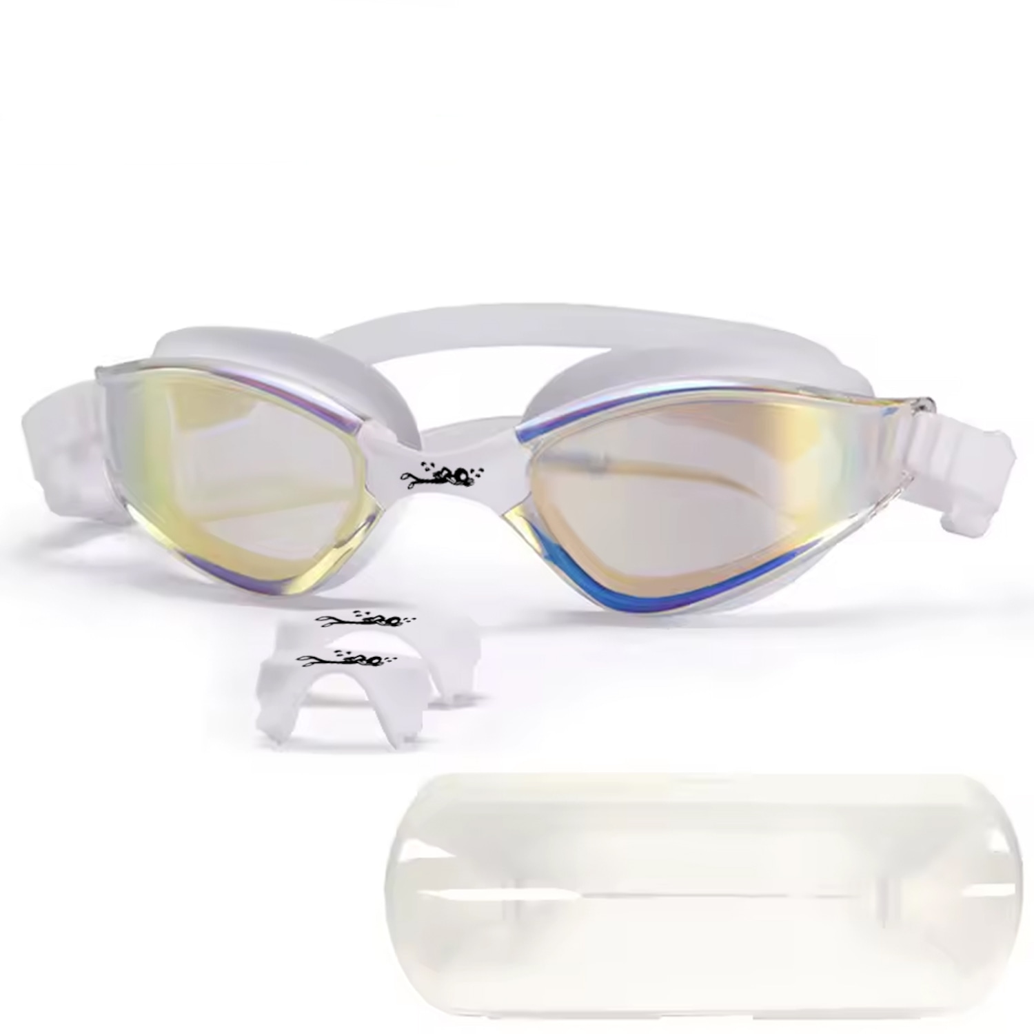 Óculos de Natação Adulto Gold Sports Snake Pro Polarizado 9.0 - Foto 1
