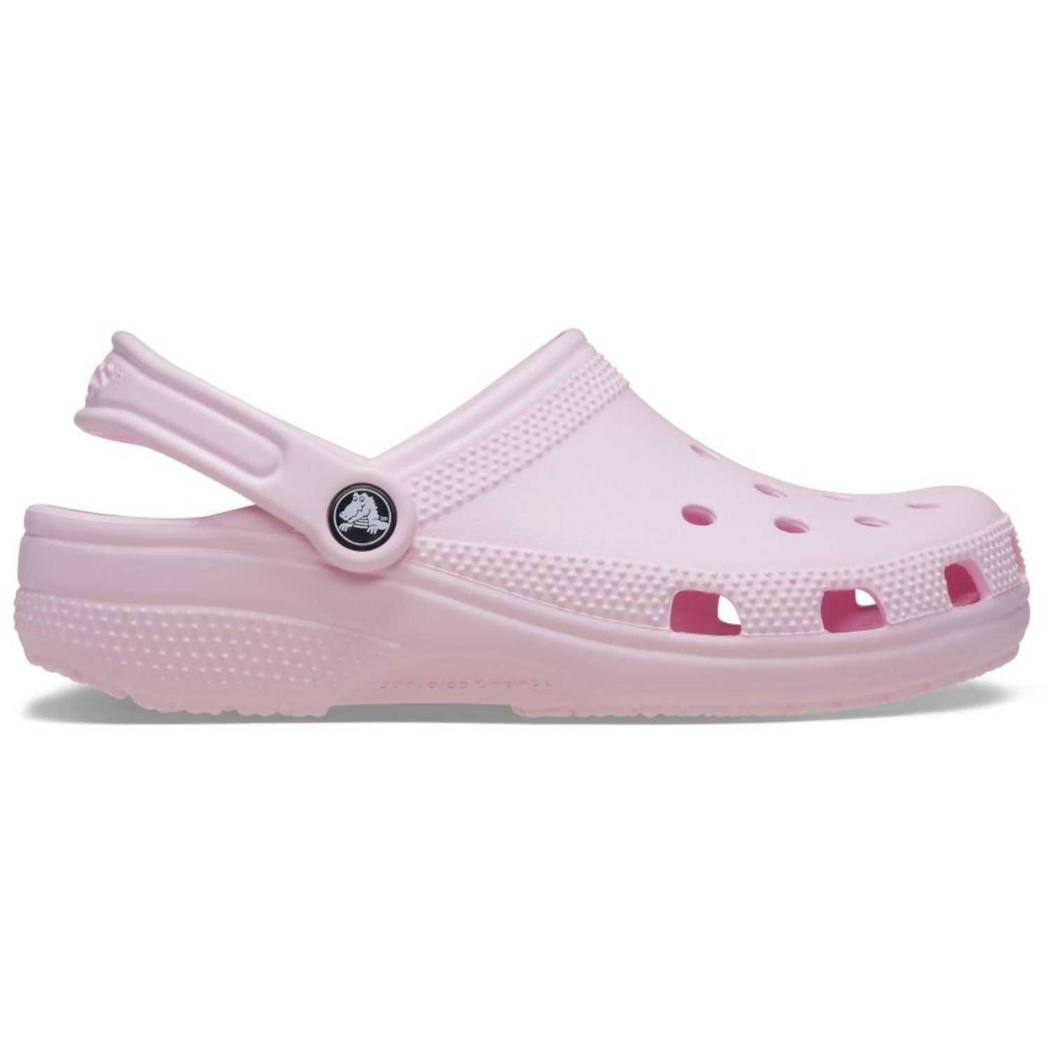 Chinelo Crocs Classic Pink Milk - Adulto - Foto 1
