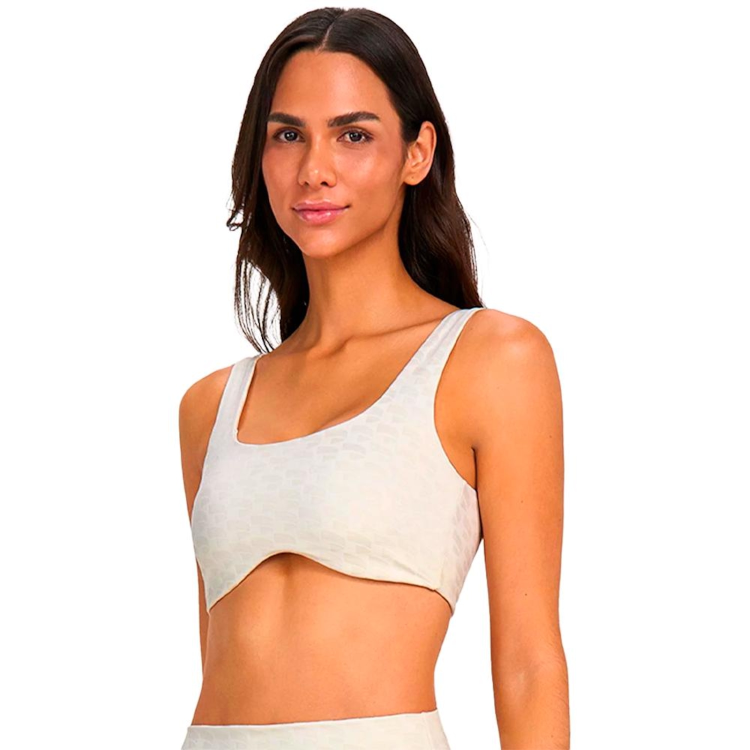 Top Alto Giro Shine Feminino - Foto 1