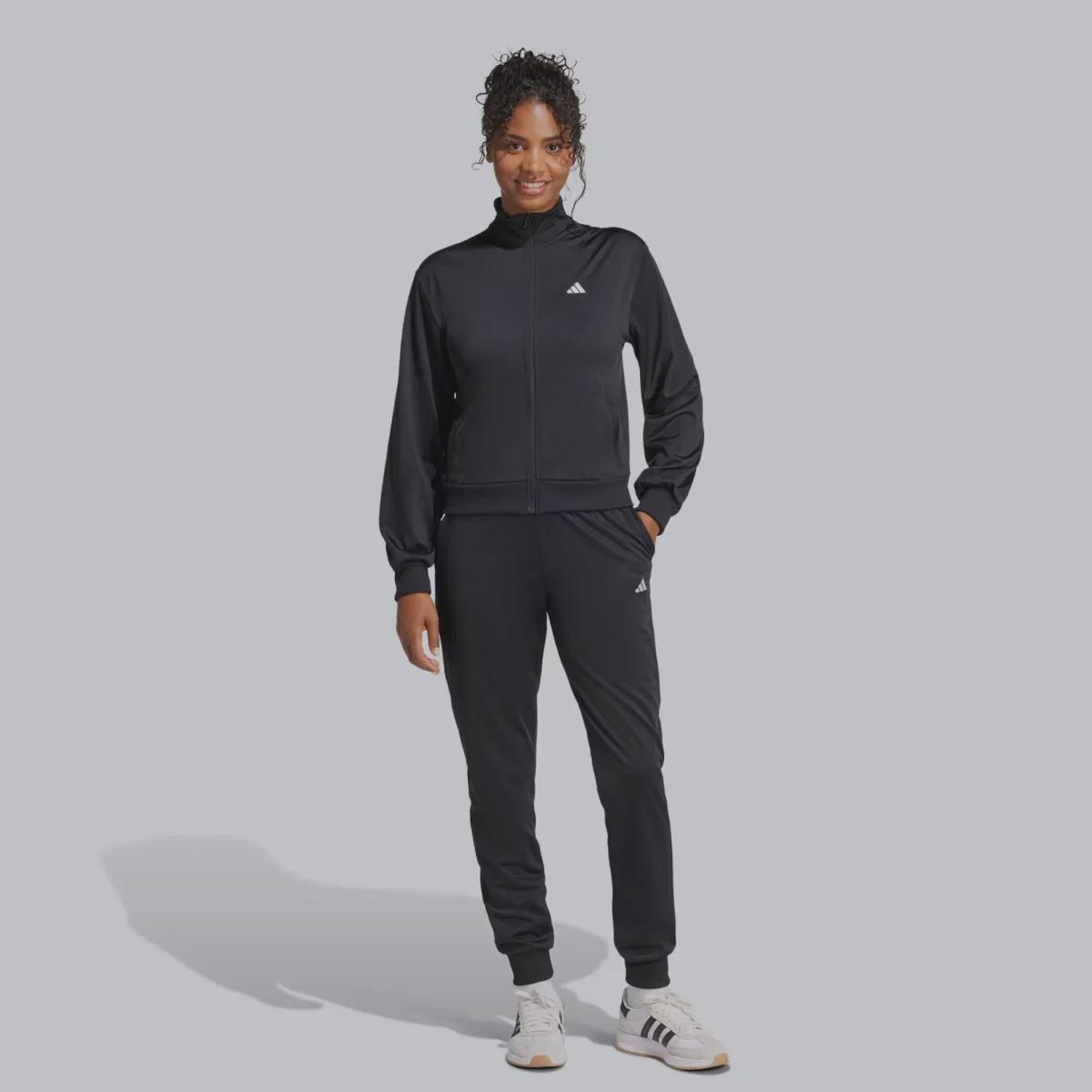 Agasalho Feminino adidas ESS Feel Cozy - Foto 1