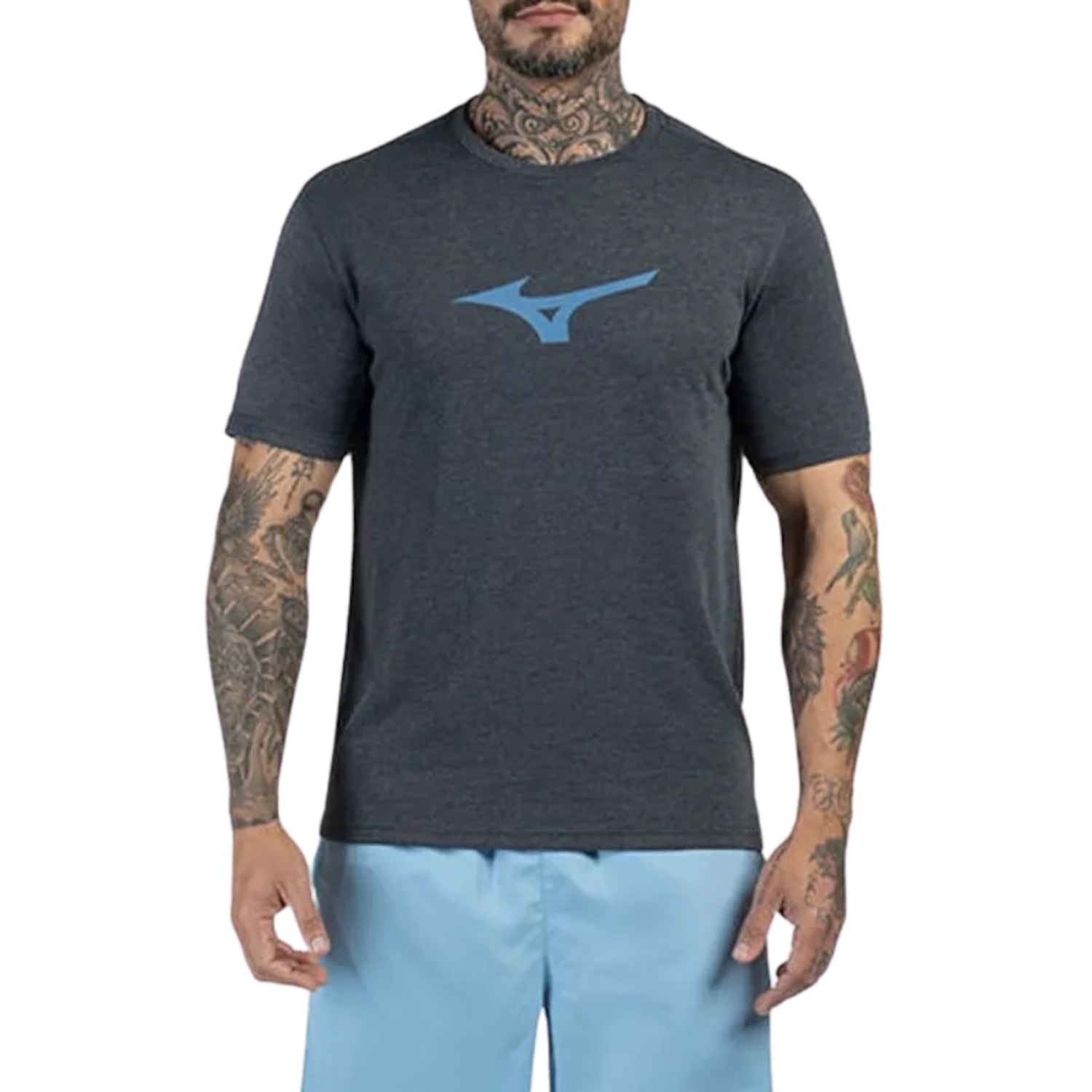 Camiseta Mizuno Lifestyle - Masculina - Foto 1
