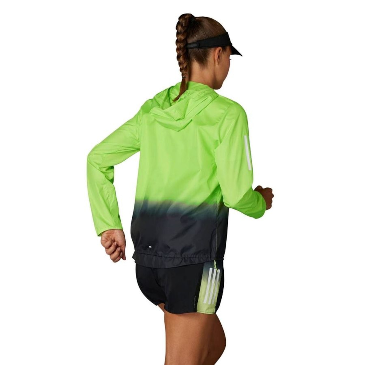 Jaqueta Corta Vento Adidas Own The Run Base - Feminina - Foto 3