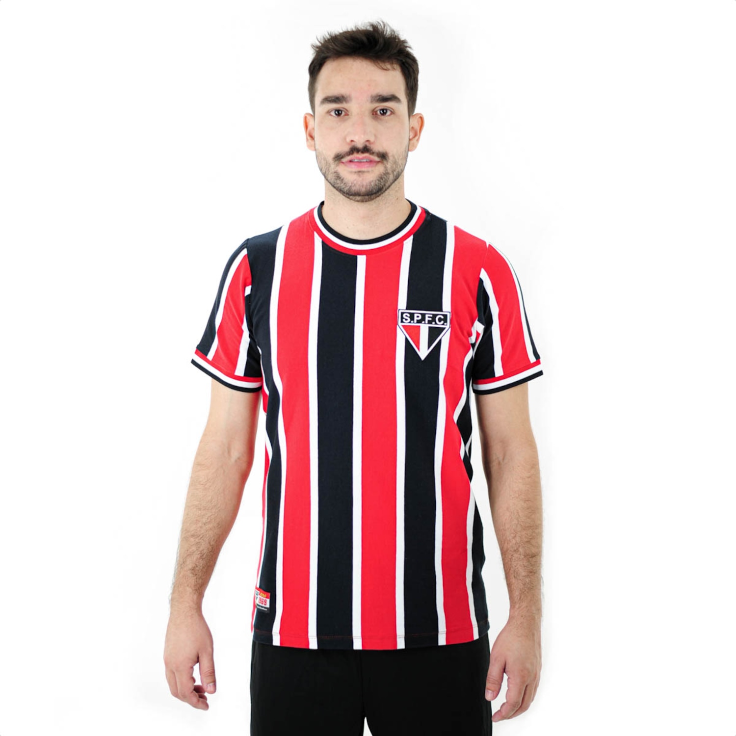 Camiseta De Time Retrômania São Paulo 1969 - Masculina - Foto 1