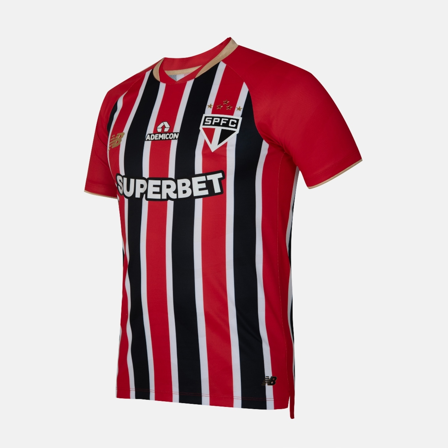Camisa do São Paulo Masculina New Balance 2025 Uniforme 2 Jogador - Foto 1