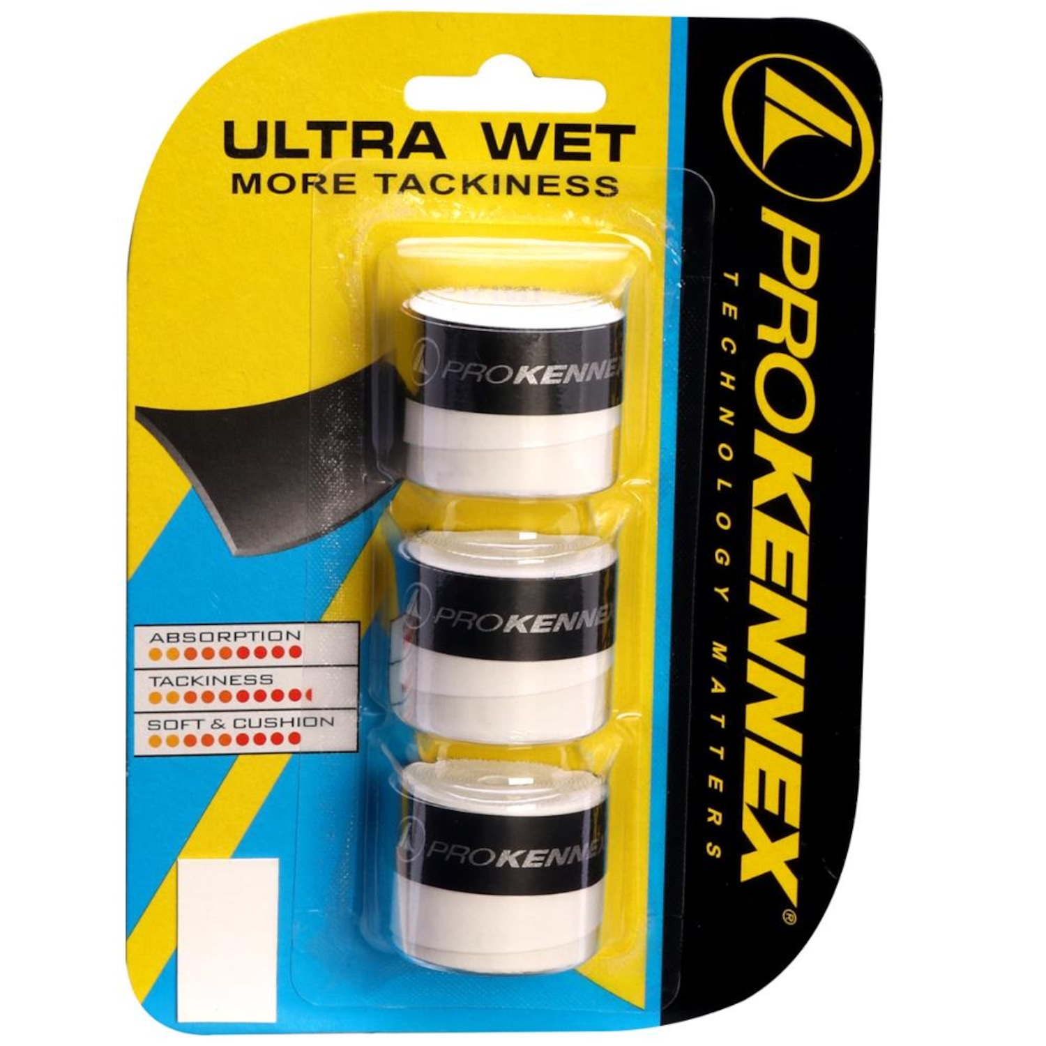 Overgrip Prokennex Ultra Wet com 03 Unidades - Foto 1