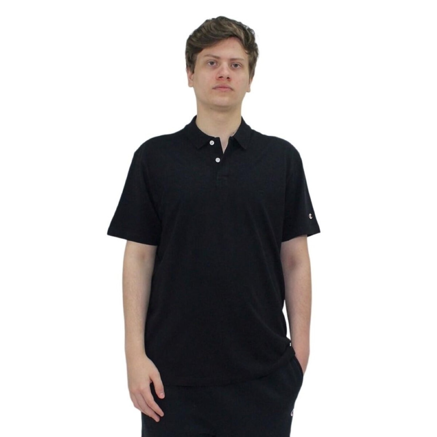 Camisa Polo Masculina Champion Piquet Clog Surton - Foto 1