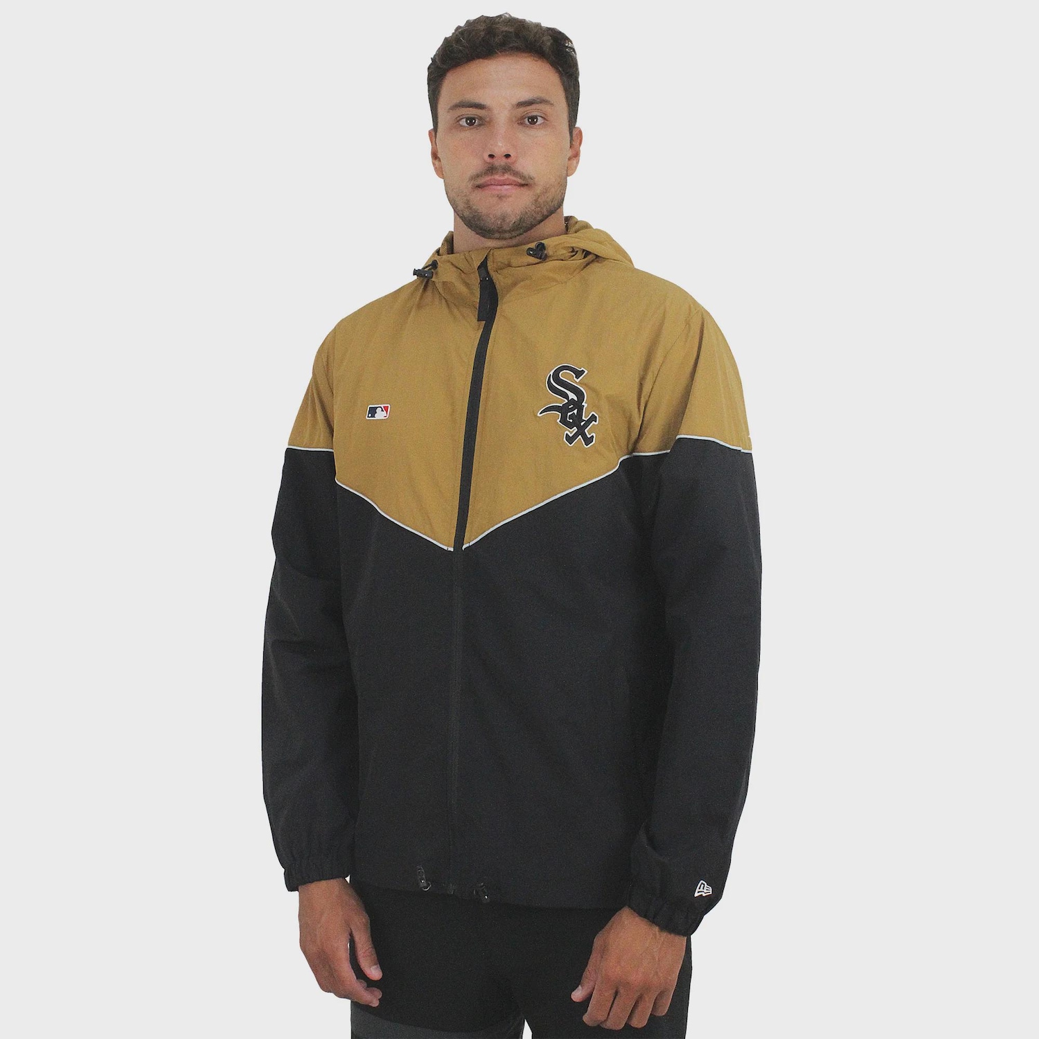 Jaqueta com Capuz Masculina New Era MLB Chicago White Sox - Foto 1