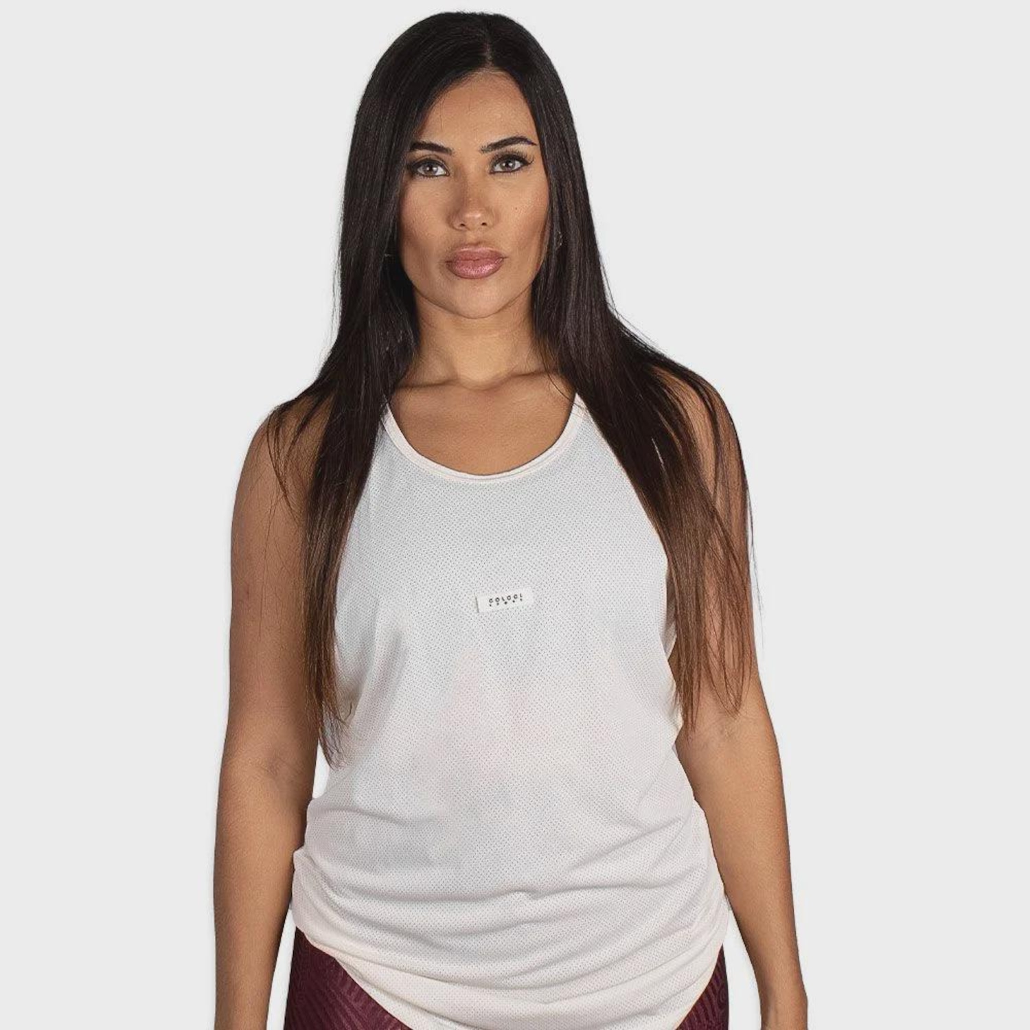 Camiseta Regata Feminina Colcci Of Shell - Foto 1