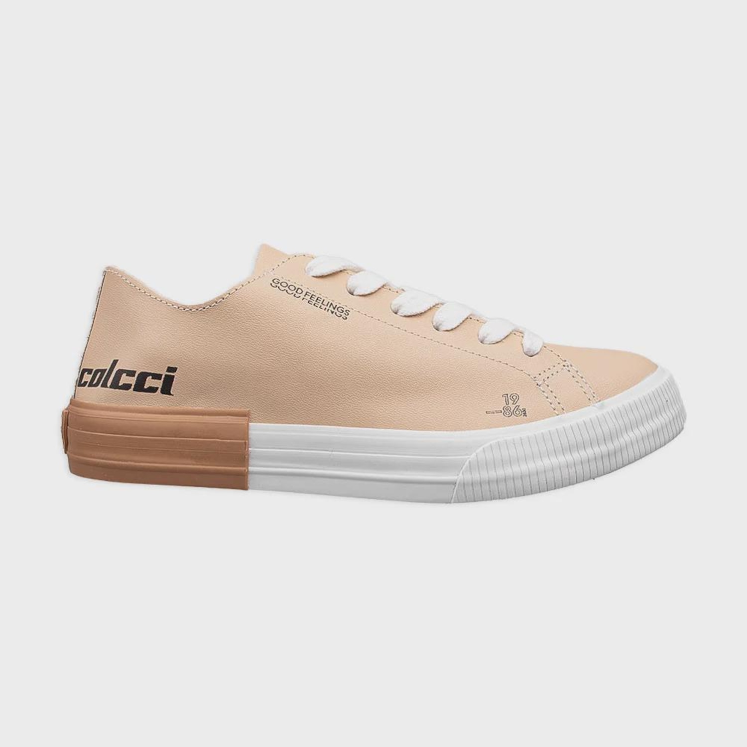 Tênis Colcci Palauâ Bege Feminino - Feminino - Foto 1