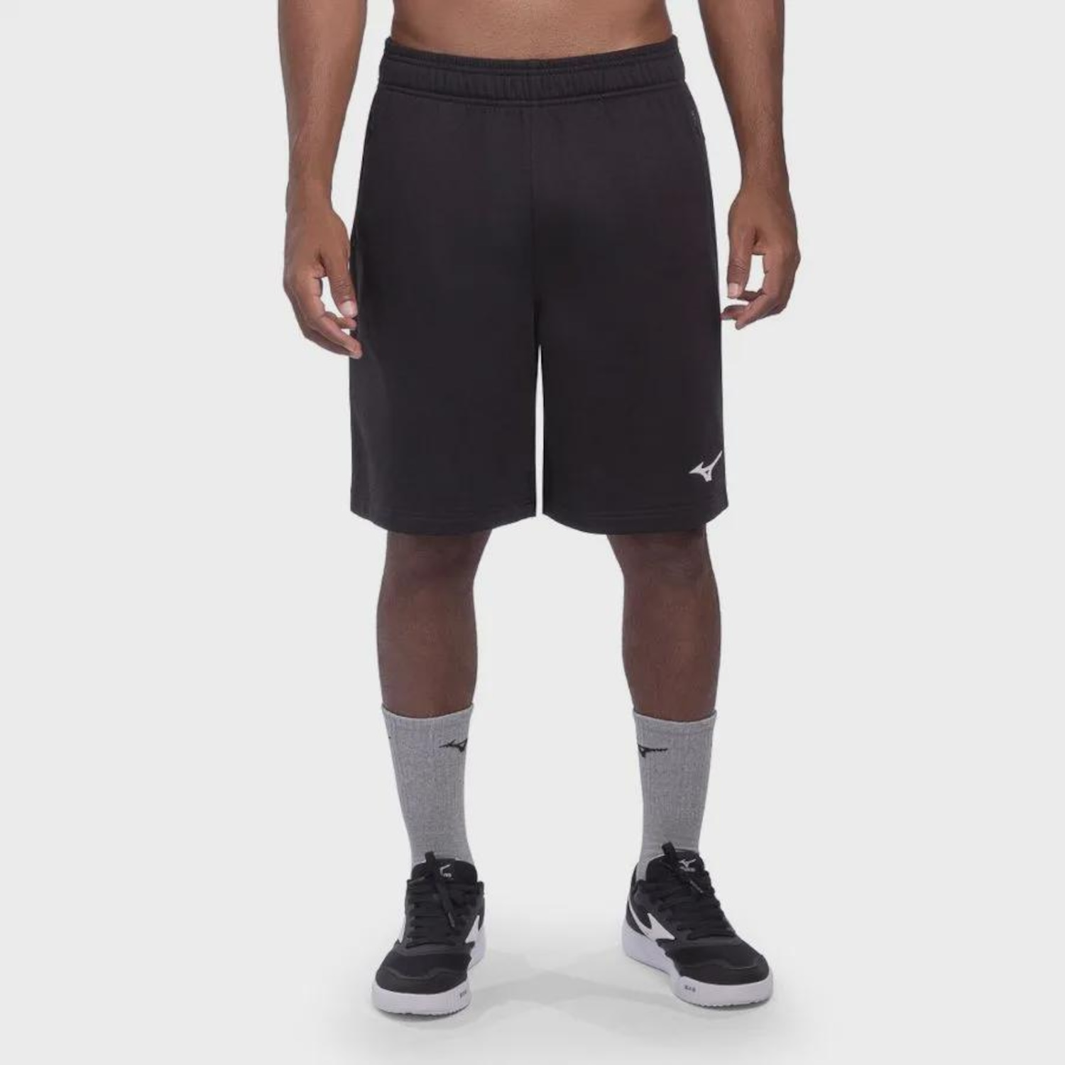 Bermuda Masculina Mizuno Moletom - Foto 1
