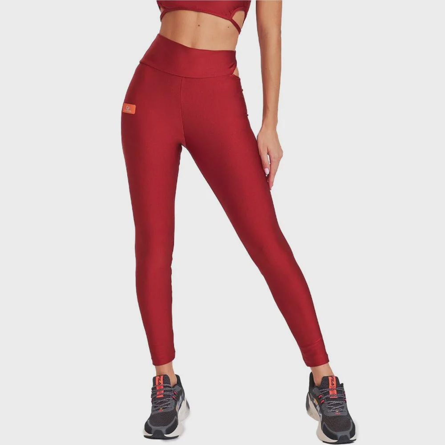 Calça Legging Feminina Caju Brasil Atlanta - Foto 1
