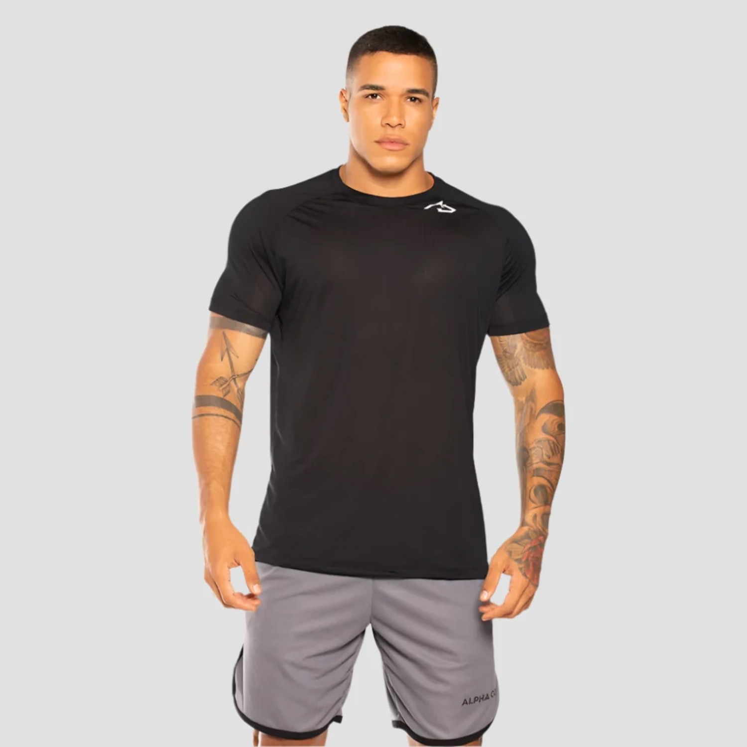 Camiseta Alpha Co Dry Wolf Masculina - Foto 1