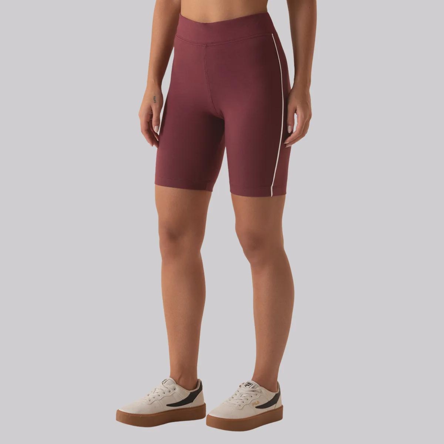 Shorts Feminino Fila Mid Life Core - Foto 1