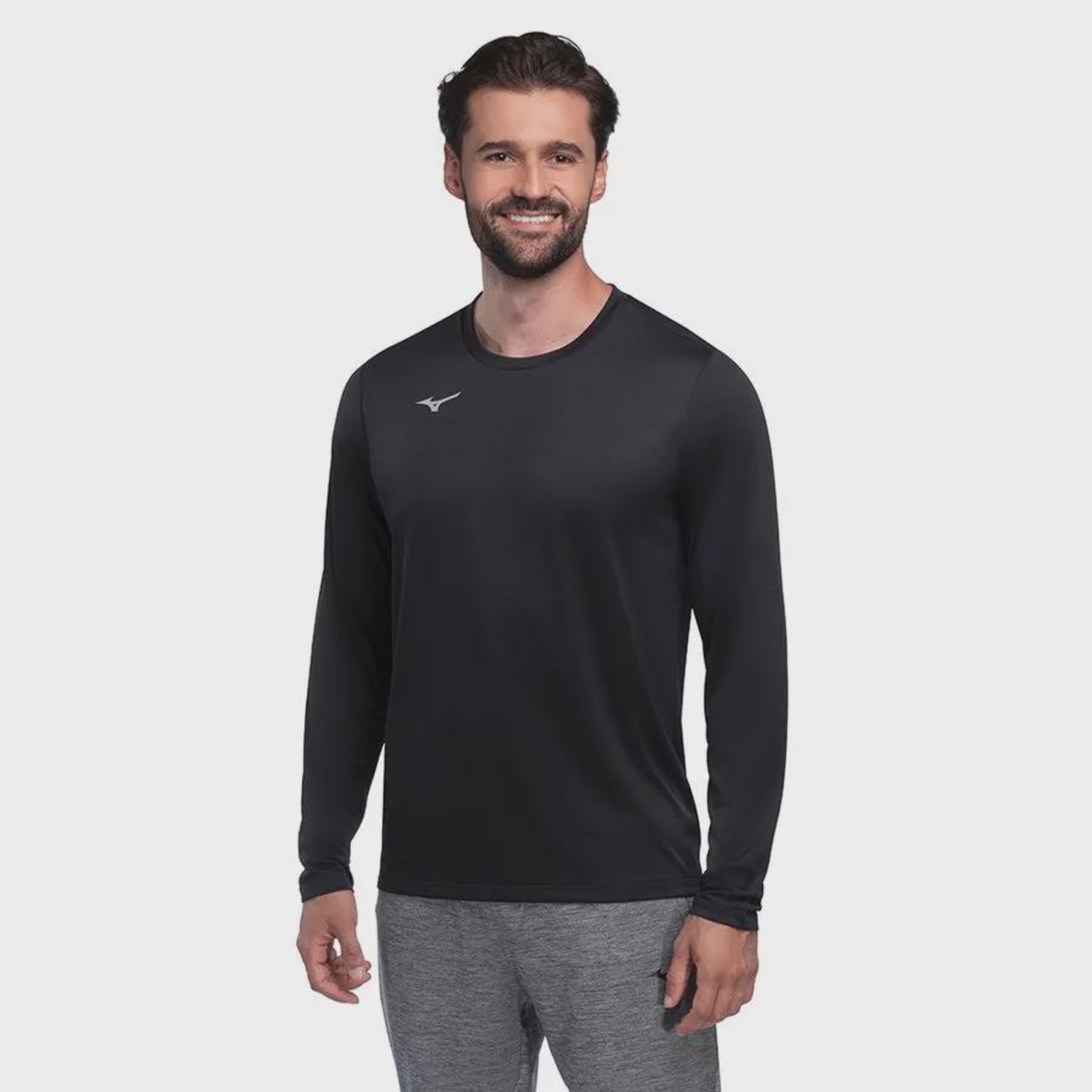 Camiseta Manga Longa Mizuno Energy 2.0 Masculina - Foto 3