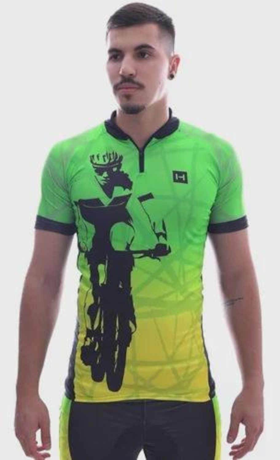 Camiseta Masculina Heatd Ciclismo - Foto 1