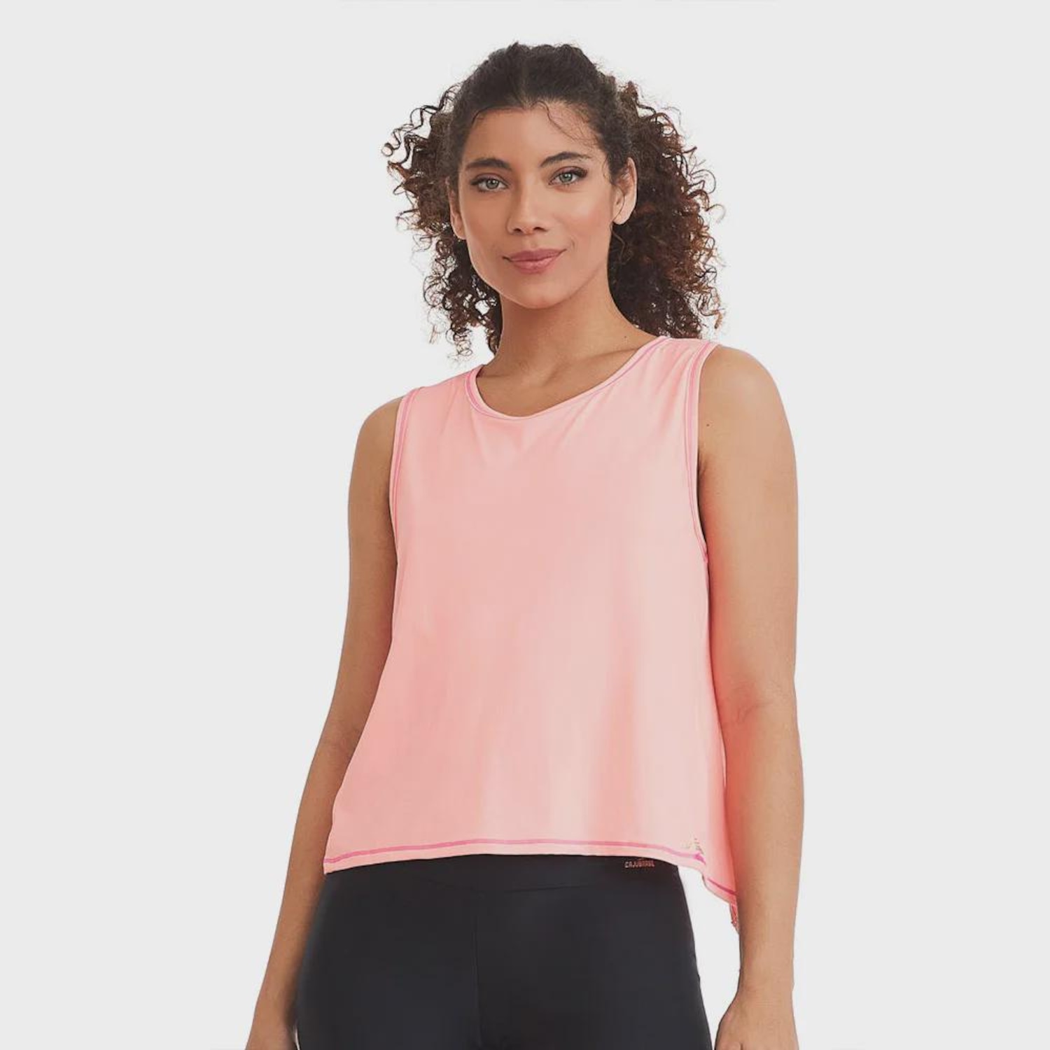 Camiseta Regata Feminina Caju Brasil Cool - Foto 1