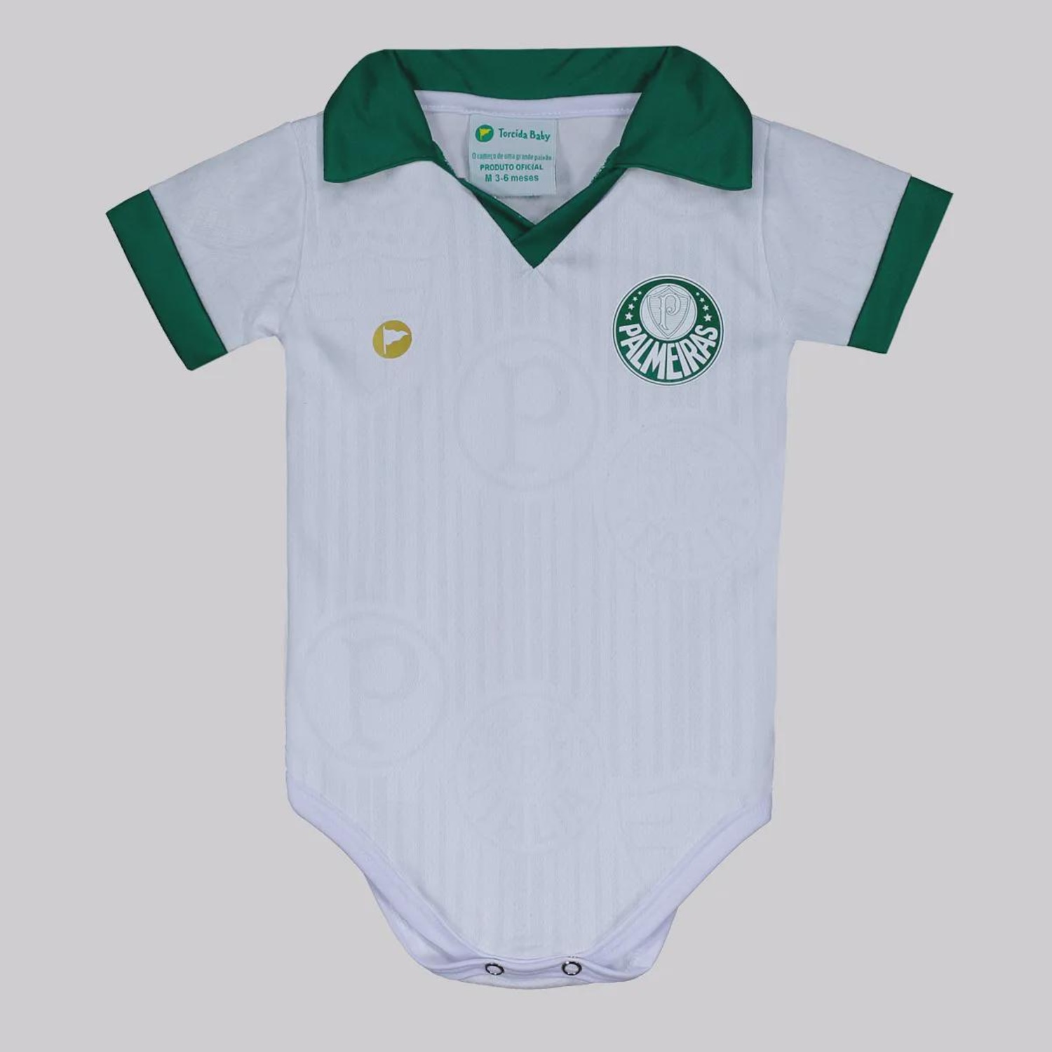 Body do Palmeiras Infantil Premium Torcida Baby - Foto 1