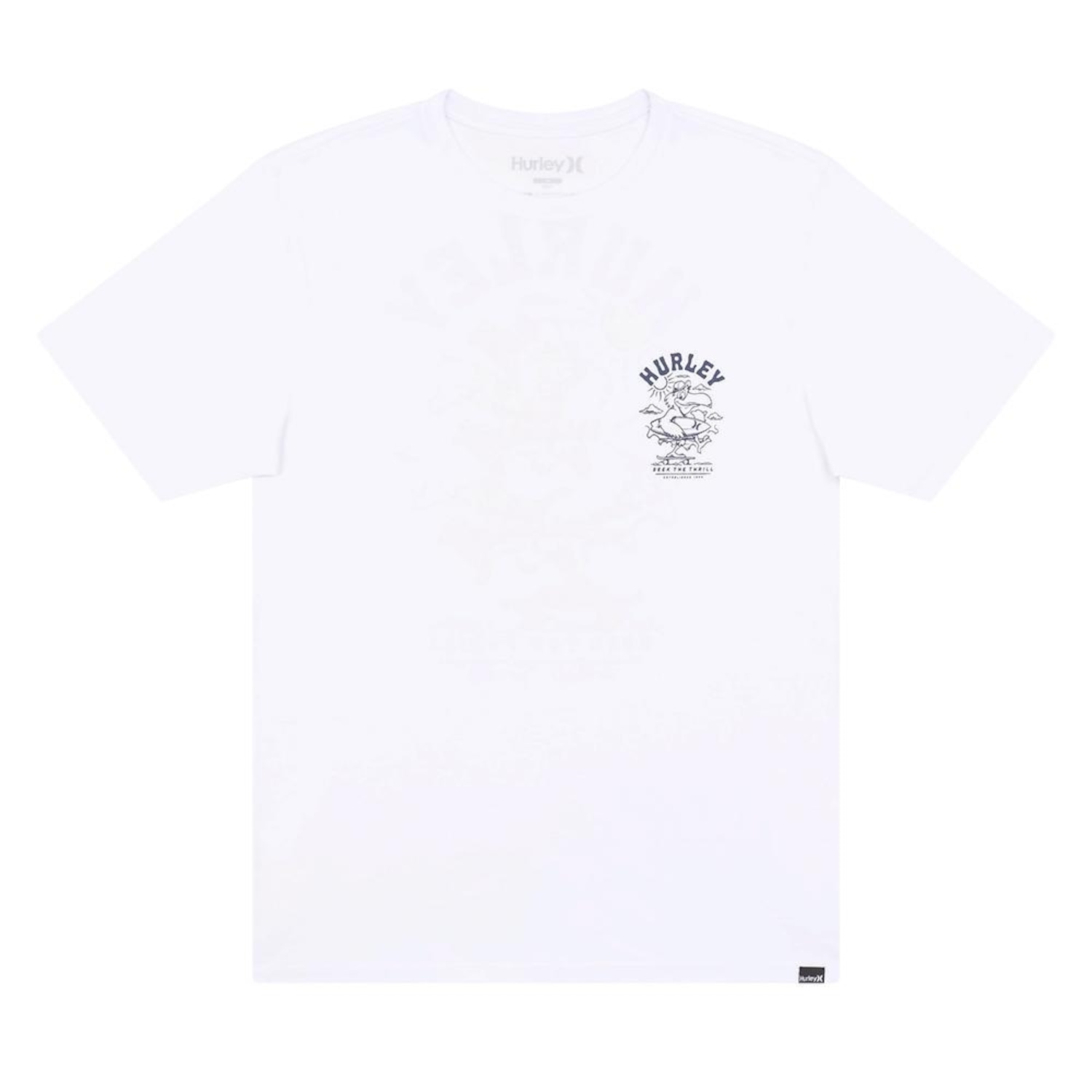 Camiseta Masculina Hurley Seek WT25 - Foto 1