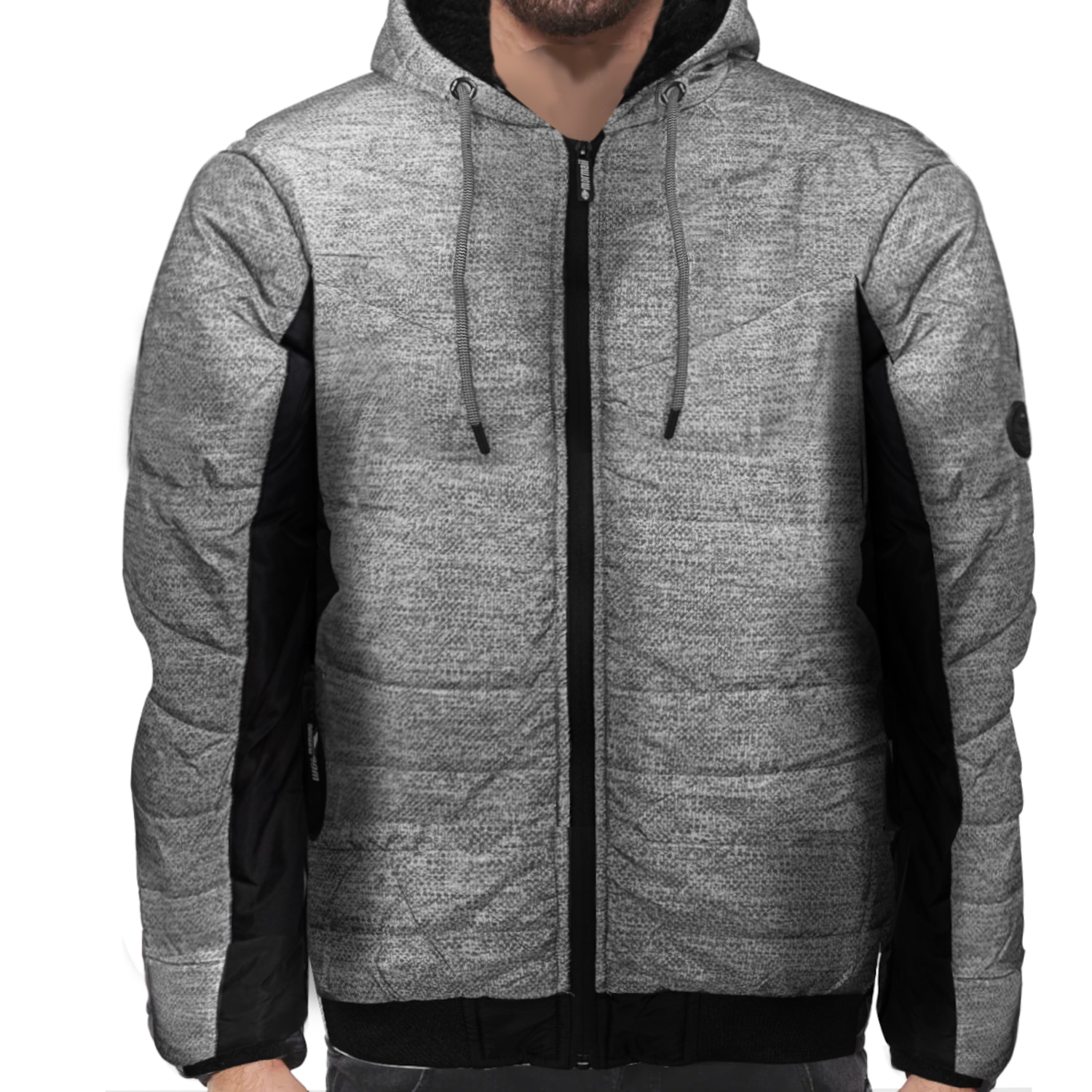 Jaqueta Masculina com Capuz Mormaii Puffer Padding - Foto 3