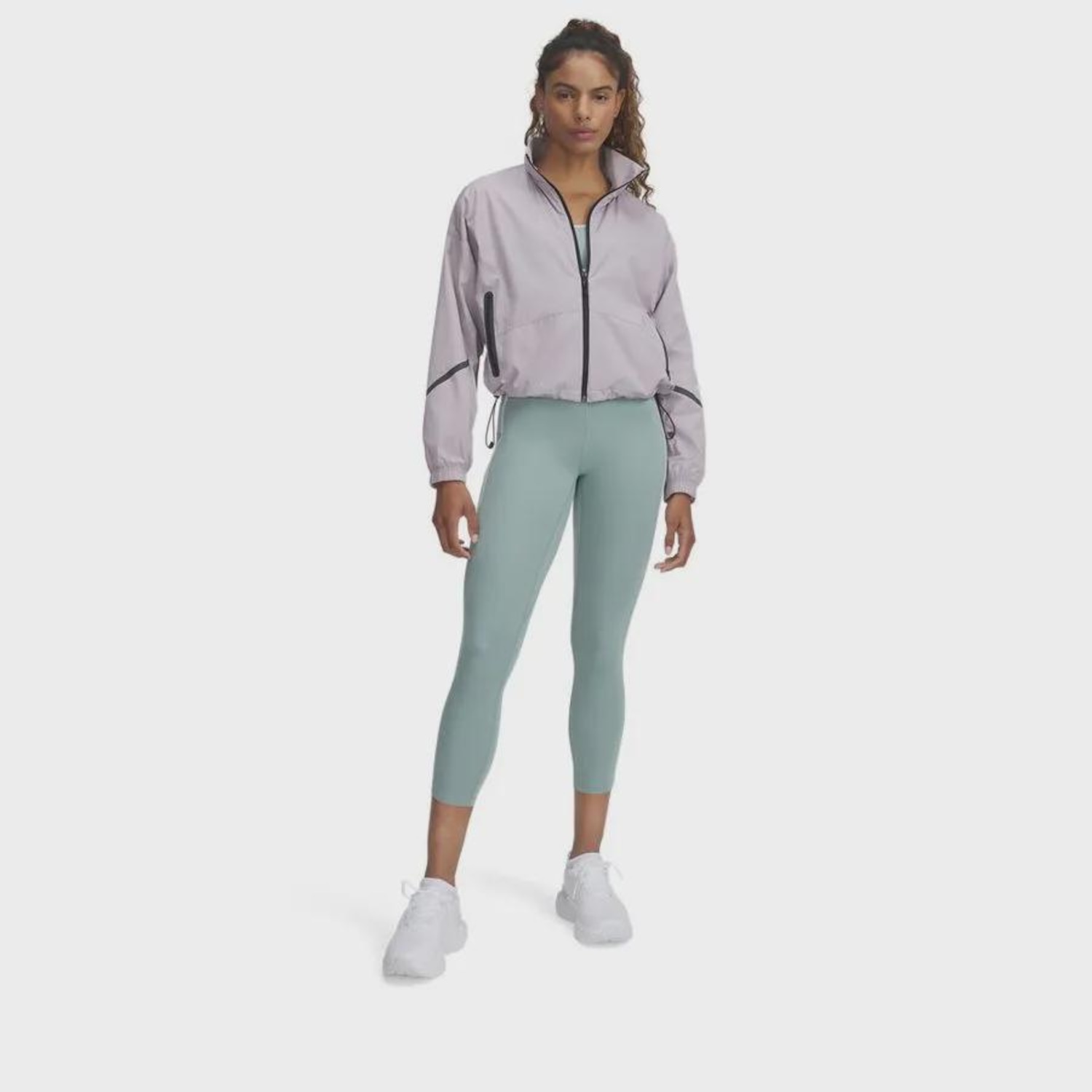 Jaqueta Feminina sem Capuz Under Armour Unstoppable Woven Sheen - Foto 3