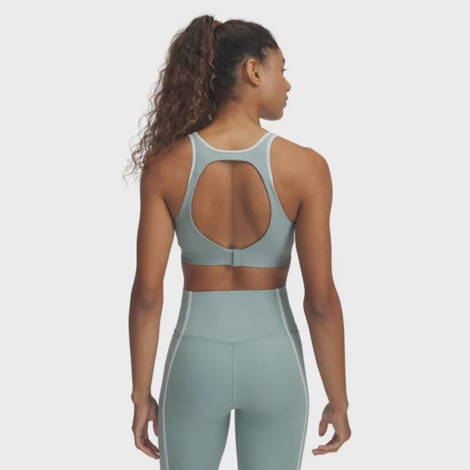 Top Under Armour Infinity Mid Piped Feminino - Foto 2