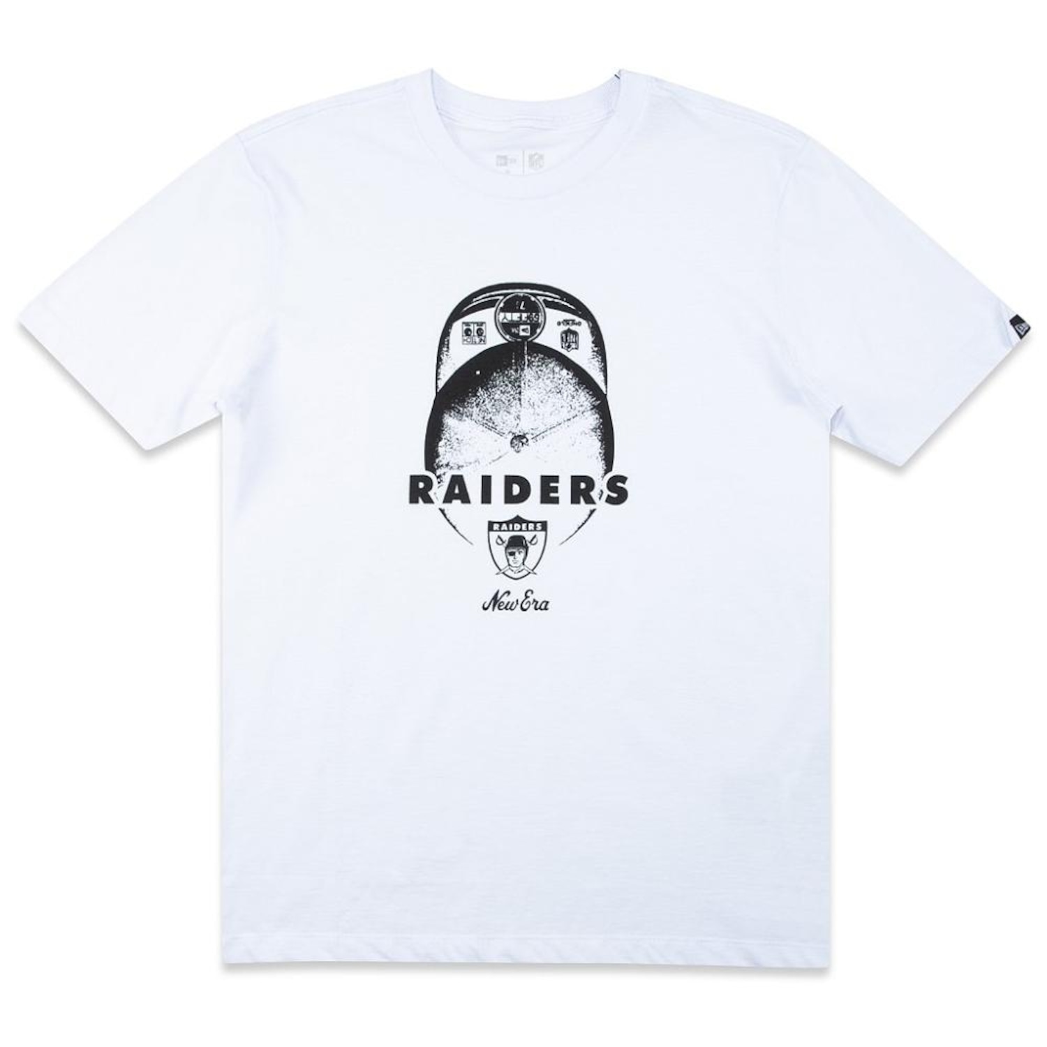 Camiseta Masculina New Era Las Vegas Raiders NFL Core Program - Foto 1