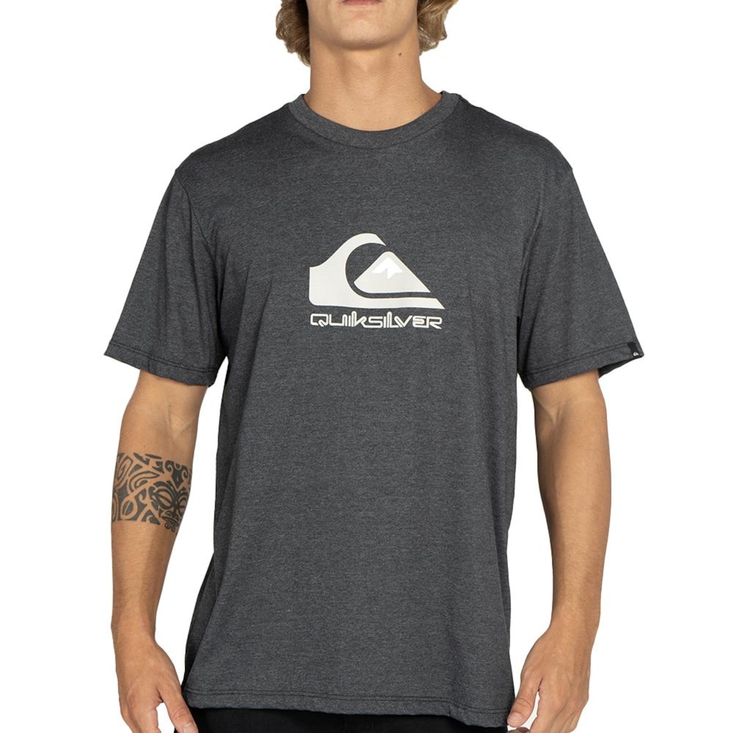 Camiseta Masculina Quiksilver Full Logo - Foto 1