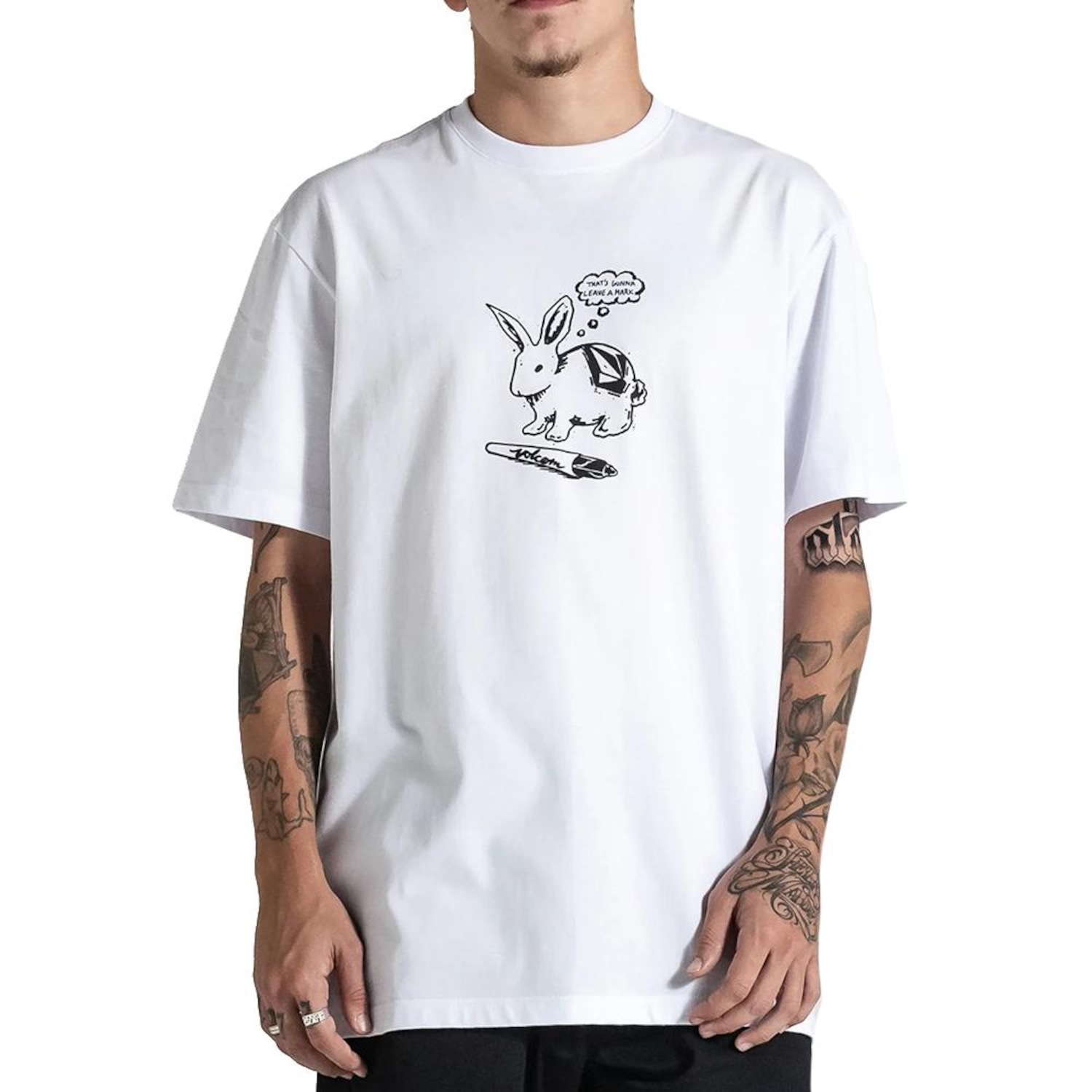 Camiseta Masculina Volcom Dental - Foto 1