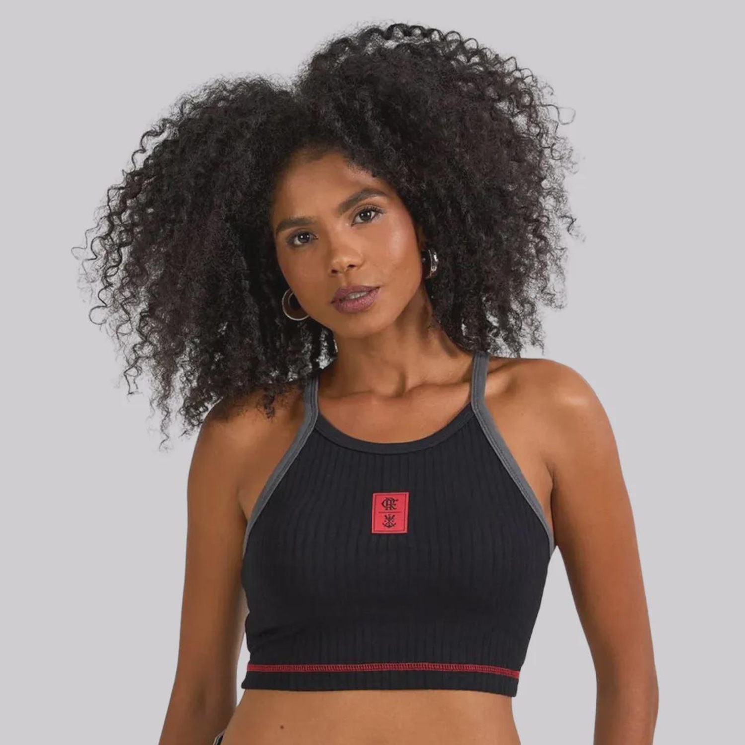 Cropped do Flamengo Apreço Futfanatics Feminino - Foto 1