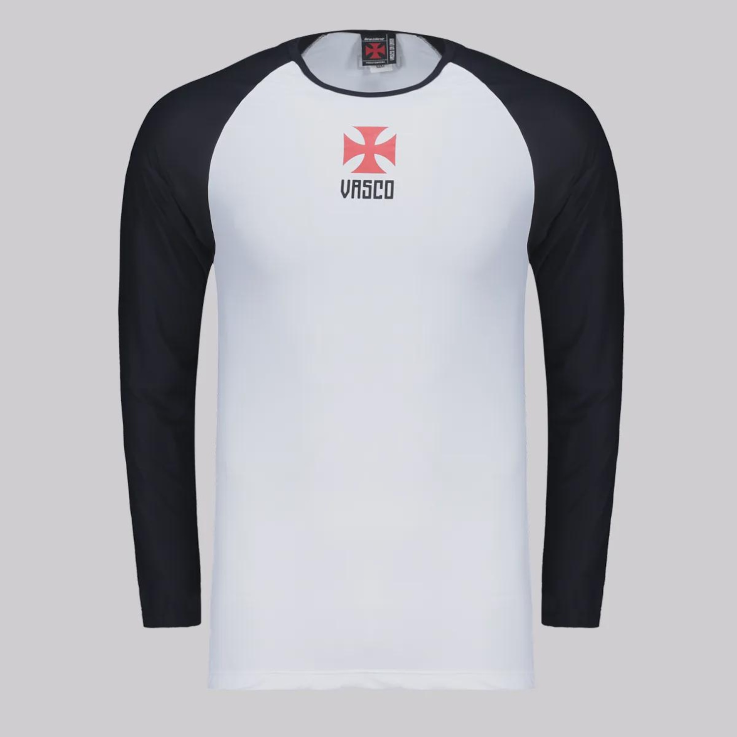 Camisa do Vasco Plaga Manga Longa Braziline Infantil - Foto 1