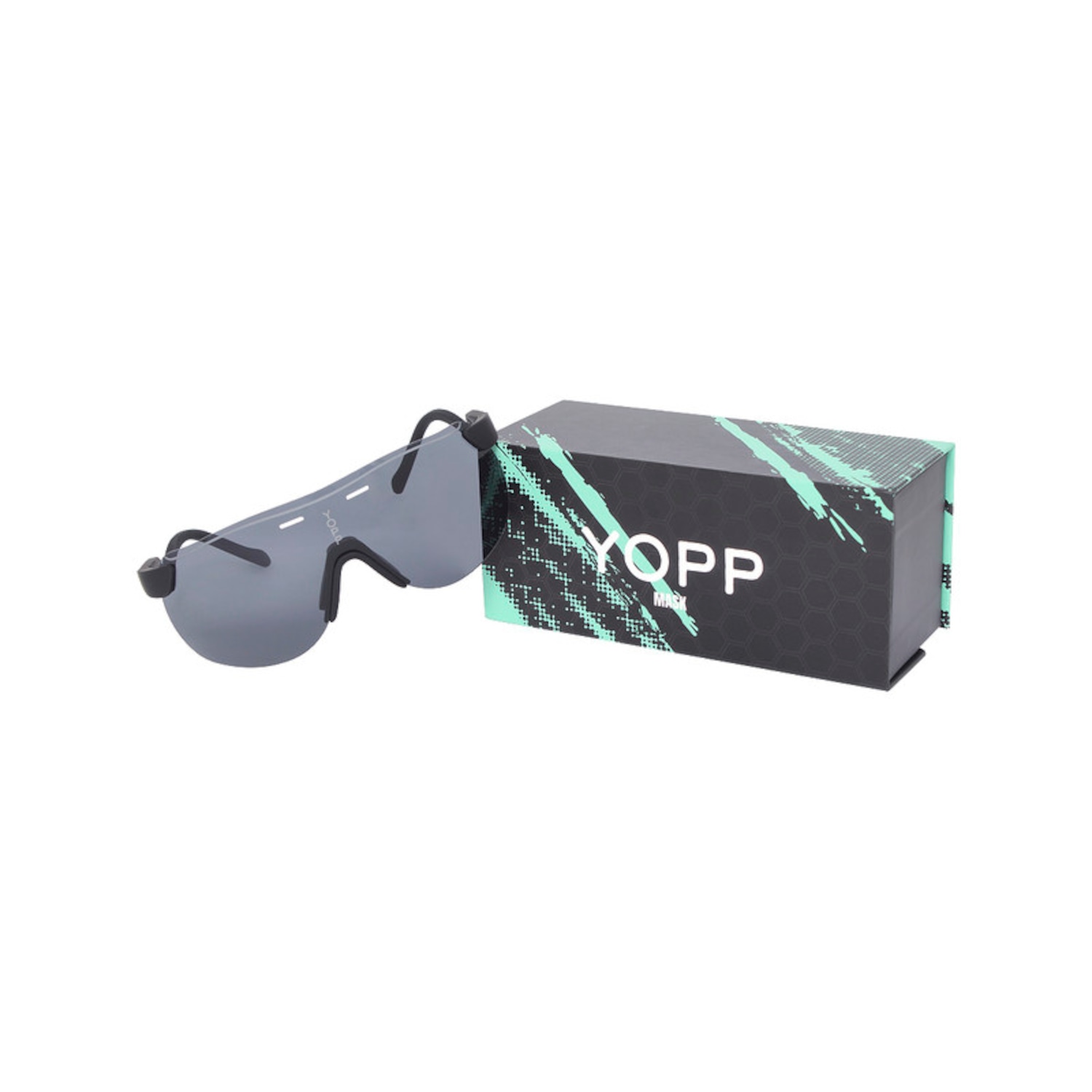 Óculos de Sol Unissex Yopp Performance Uv400 Mask A1 - Foto 4