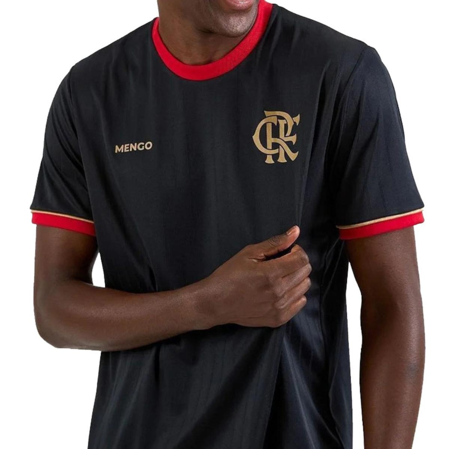 Camisa do Flamengo Braziline Mistura Masculina - Foto 1