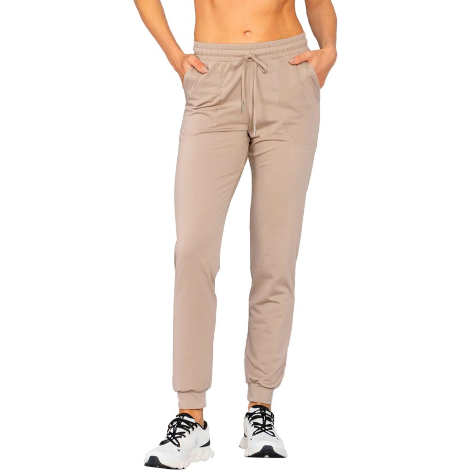 Calça Run More Jogger Térmica Leve Feminina - Foto 1