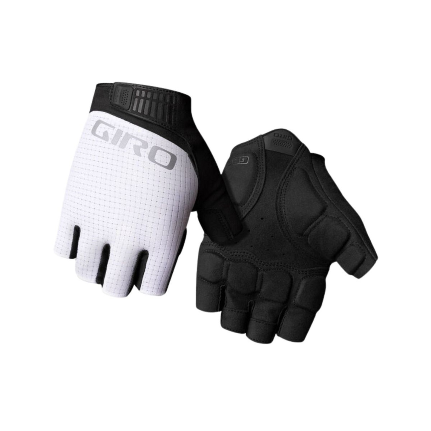Luva para Ciclismo Giro meio dedo curto Giro Bravo II Gel - Foto 1