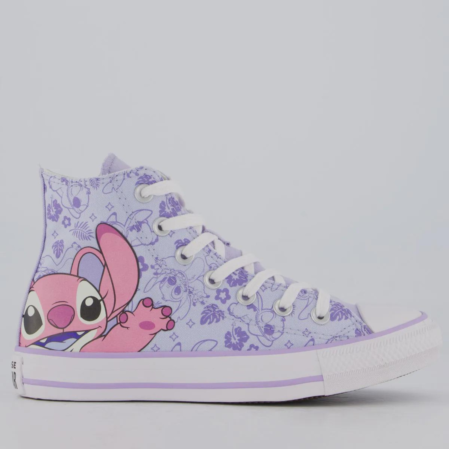 Tênis Unissex Converse All Star Chuck Taylor Cano Alto Stitch - Foto 1
