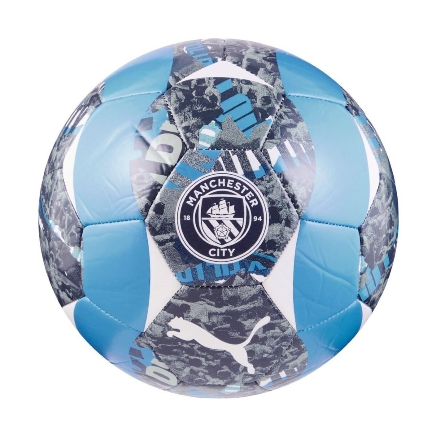 Bola de Futebol de Campo Puma Manchester City Pre Match - Foto 1