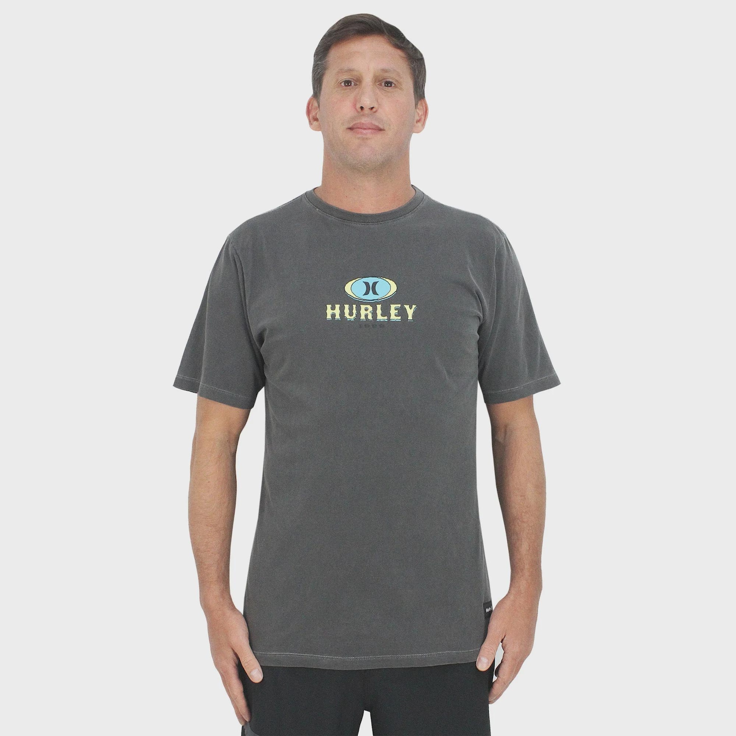 Camiseta Hurley Retro Waves Masculina - Foto 1
