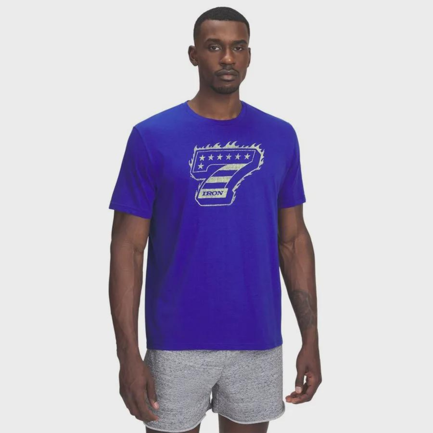 Camiseta Under Armour Project Rock Iron 7 Masculina - Foto 1