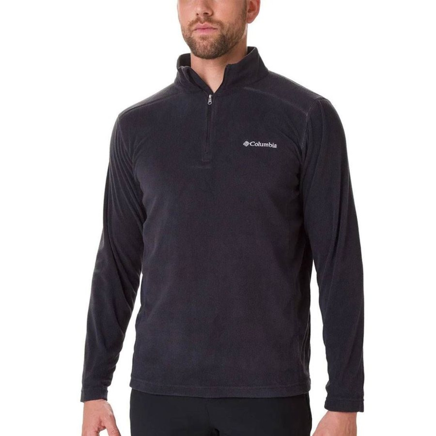 Blusão de Moletom Masculino Columbia Fleece Klamath Range II - Foto 1
