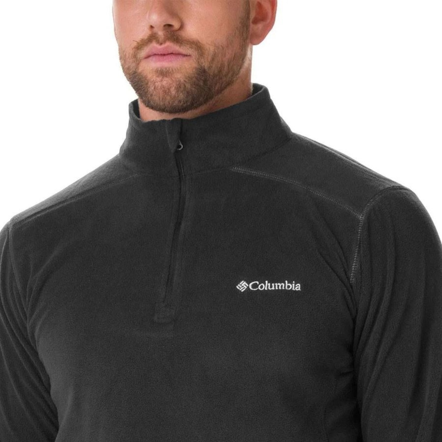 Blusão de Moletom Masculino Columbia Fleece Klamath Range II - Foto 3