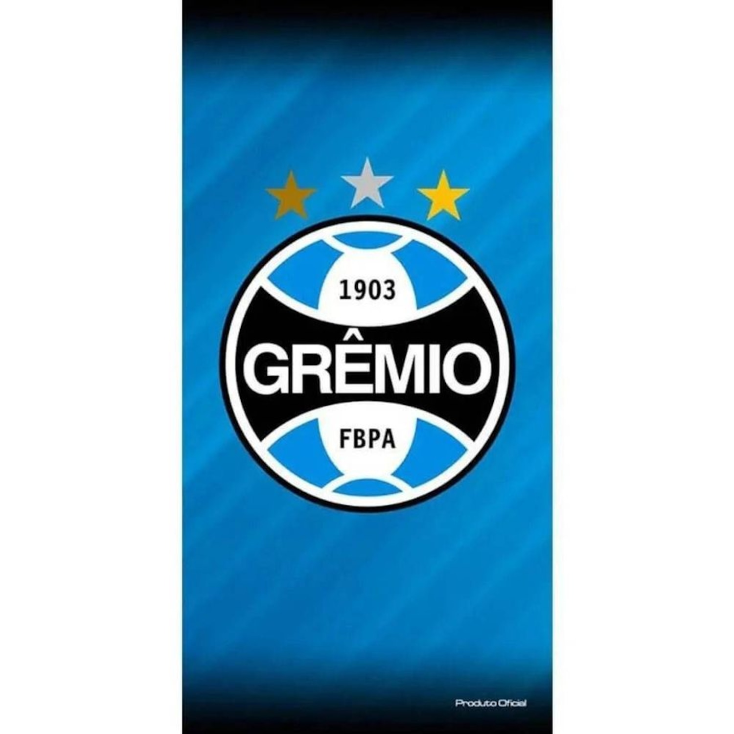Toalha de Banho Grêmio Buettner Veludo 70X140 - Foto 1